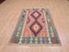 Kilim Purple Flat Woven 38 X 58  Area Rug 100-109386 Thumb 1