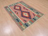 Kilim Purple Flat Woven 38 X 58  Area Rug 100-109386 Thumb 6