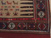 Kilim Red Square Machine Made 33 X 33  Area Rug 100-109387 Thumb 10