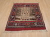 Kilim Red Square Machine Made 33 X 33  Area Rug 100-109387 Thumb 4