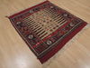 Kilim Red Square Machine Made 33 X 33  Area Rug 100-109387 Thumb 6