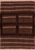 Kilim Brown Hand Knotted 38 X 47 Area Rug 100-109389 Thumb 0