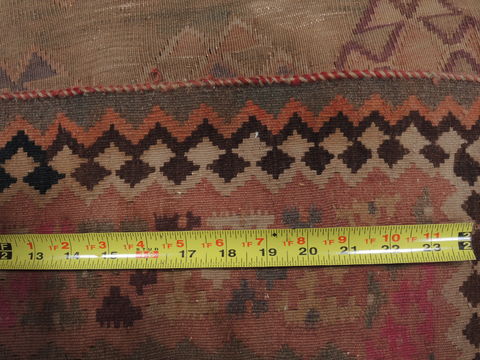 Kilim Green Hand Knotted 27 X 44 Area Rug 100-109390 Image 11