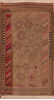Kilim Green Hand Knotted 27 X 44  Area Rug 100-109390 Thumb 0