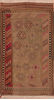 Kilim Green Hand Knotted 27 X 44 Area Rug 100-109390 Thumb 0