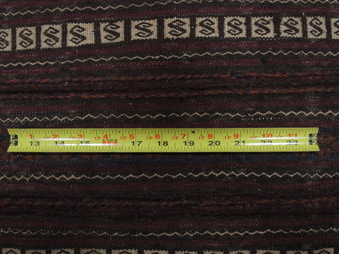 Kilim Red Square Hand Knotted 311 X 46 Area Rug 100-109391 Image 13
