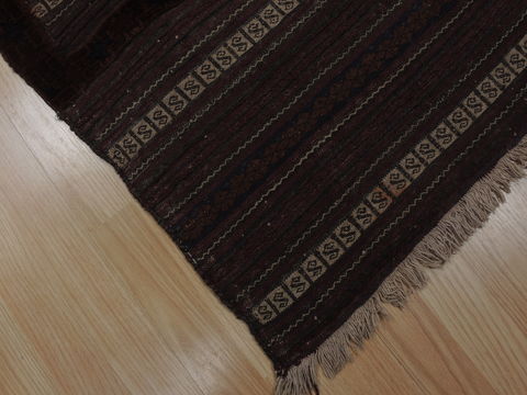 Kilim Red Square Hand Knotted 311 X 46 Area Rug 100-109391 Image 6