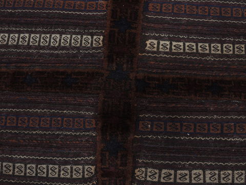 Kilim Red Square Hand Knotted 311 X 46 Area Rug 100-109391 Image 8