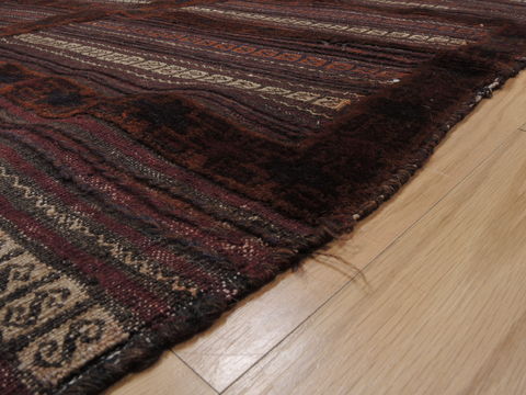 Kilim Red Square Hand Knotted 311 X 46 Area Rug 100-109391 Image 9