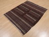 Kilim Red Square Hand Knotted 311 X 46 Area Rug 100-109391 Thumb 2