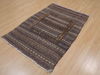 Kilim Brown Hand Knotted 36 X 50  Area Rug 100-109393 Thumb 10