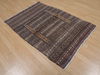 Kilim Brown Hand Knotted 36 X 50  Area Rug 100-109393 Thumb 3