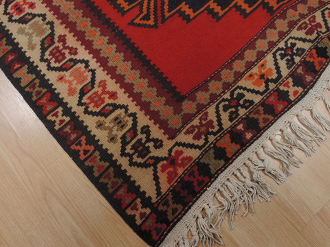 Kilim Red Runner Flat Woven 50 X 911 Area Rug 100-109395 Image 7