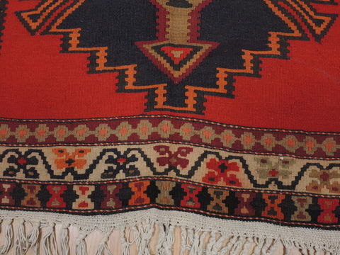 Kilim Red Runner Flat Woven 50 X 911 Area Rug 100-109395 Image 8