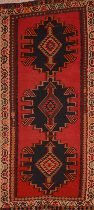 Kilim Red Runner Flat Woven 50 X 911 Area Rug 100-109395 Image 0