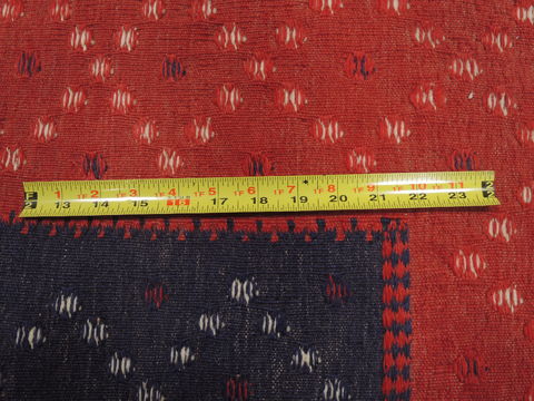 Kilim Red Square Flat Woven 42 X 42 Area Rug 100-109396 Image 11