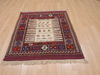 Kilim Red Square Hand Knotted 33 X 33  Area Rug 100-109402 Thumb 14