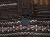 Kilim Brown Square Flat Woven 40 X 40  Area Rug 100-109403 Thumb 15