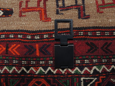 Kilim Red Square Flat Woven 33 X 33 Area Rug 100-109405 Image 13