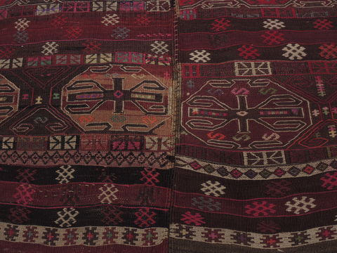 Kilim Brown Hand Knotted 42 X 69 Area Rug 100-109407 Image 12