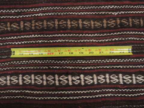 Kilim Brown Hand Knotted 41 X 49 Area Rug 100-109409 Image 14