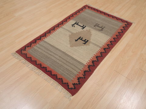 Kilim Beige Flat Woven 210 X 48 Area Rug 100-109410 Image 11