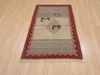 Kilim Beige Flat Woven 210 X 48  Area Rug 100-109410 Thumb 4