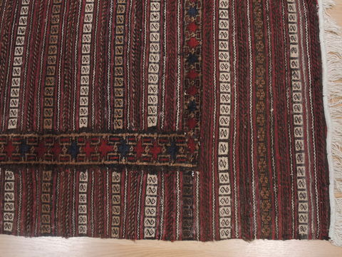 Kilim Brown Hand Knotted 310 X 48 Area Rug 100-109411 Image 10