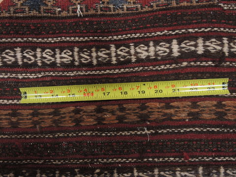 Kilim Brown Hand Knotted 310 X 48 Area Rug 100-109411 Image 15
