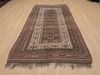 Kilim Brown Runner Hand Knotted 46 X 810  Area Rug 100-109414 Thumb 1