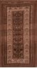 Kilim Brown Runner Hand Knotted 46 X 810  Area Rug 100-109414 Thumb 0