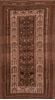 Kilim Brown Runner Hand Knotted 46 X 810 Area Rug 100-109414 Thumb 0