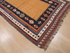 Kilim Beige Runner Hand Knotted 45 X 102  Area Rug 100-109415 Thumb 10