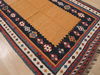 Kilim Beige Runner Hand Knotted 45 X 102  Area Rug 100-109415 Thumb 11