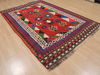 Kilim Red Hand Knotted 53 X 81  Area Rug 100-109417 Thumb 3