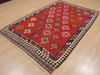 Kilim Red Hand Knotted 411 X 78 Area Rug 100-109418 Thumb 2