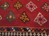 Kilim Red Hand Knotted 411 X 78  Area Rug 100-109418 Thumb 7
