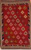 Kilim Red Hand Knotted 411 X 78  Area Rug 100-109418 Thumb 0