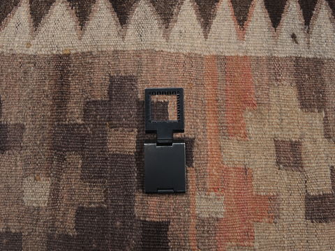 Kilim Brown Flat Woven 75 X 119 Area Rug 100-109419 Image 15