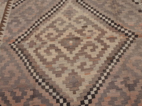 Kilim Brown Flat Woven 75 X 119 Area Rug 100-109419 Image 8