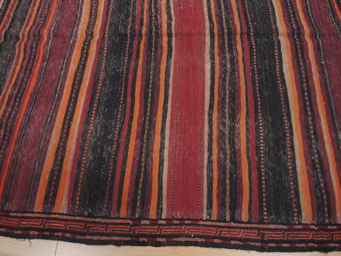 Kilim Red Runner Flat Woven 52 X 101 Area Rug 100-109422 Image 9