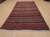 Kilim Red Runner Flat Woven 52 X 101 Area Rug 100-109422 Thumb 1