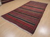 Kilim Red Runner Flat Woven 52 X 101 Area Rug 100-109422 Thumb 2