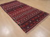 Kilim Red Runner Flat Woven 45 X 96  Area Rug 100-109424 Thumb 3