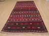 Kilim Red Runner Flat Woven 45 X 96  Area Rug 100-109424 Thumb 4