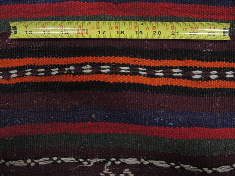 Kilim Red Flat Woven 411 X 94 Area Rug 100-109427 Image 16