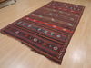 Kilim Red Flat Woven 411 X 94  Area Rug 100-109427 Thumb 4