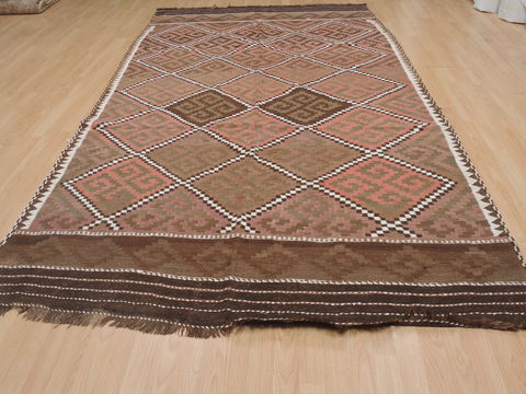 Kilim Beige Flat Woven 511 X 102 Area Rug 100-109428 Image 15