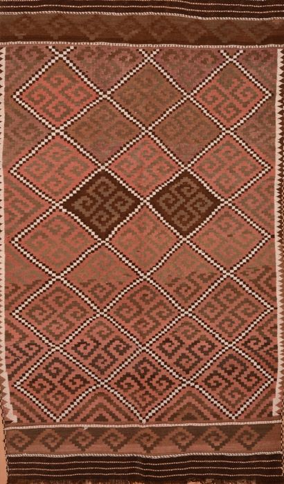 Kilim Beige Flat Woven 511 X 102 Area Rug 100-109428 Image 0