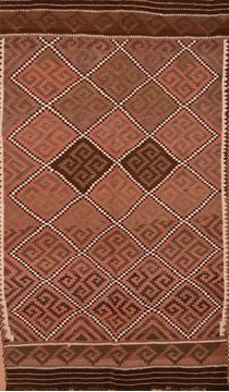 Kilim Beige Flat Woven 5'11" X 10'2"  Area Rug 100-109428